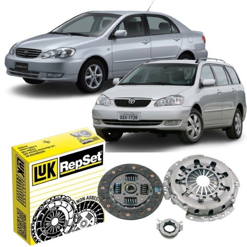 Kit Embreagem Luk Toyota Corolla Fielder 1.8 16v 2003 A 2008