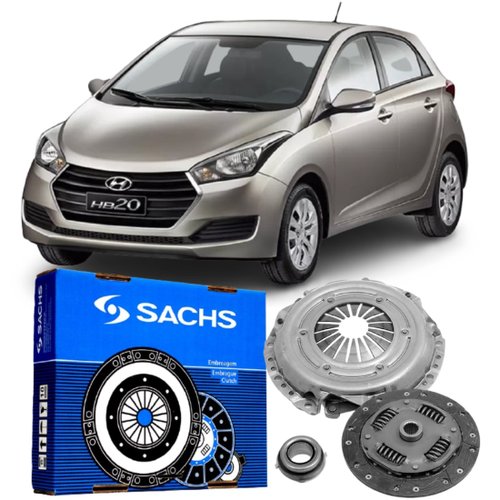 Kit Embreagem Sachs Hyundai Hb20 Hb20s 1.0 12v 2012 A 2019