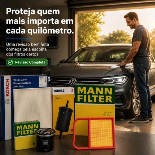 Kit De Filtros Vw 1.0 Tsi E Msi Polo Virtus T-cross