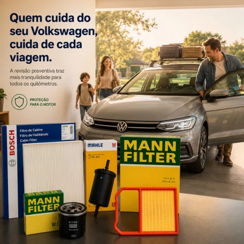 Kit De Filtros Vw 1.0 Tsi E Msi Polo Virtus T-cross