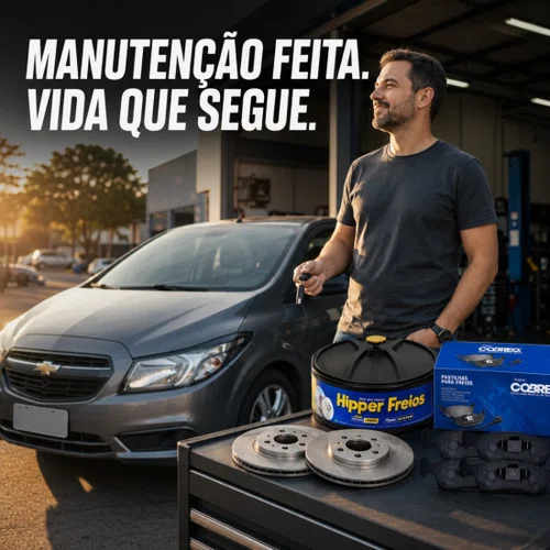 Kit Disco Pastilha Dianteiro Chevrolet Cobalt Onix E Prisma