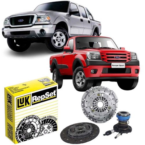 Kit Embreagem Luk Ford Ranger 2.3 2.5 Gasolina 1994 A 2012