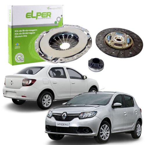 Kit Embreagem Elper Renault Sandero Logan Easy-r 2017 A 2019