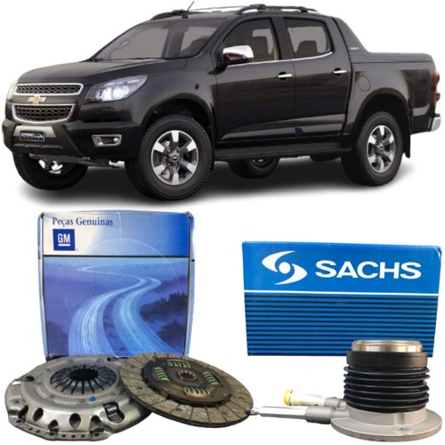 Kit Embreagem Gm Original + Atuador Sachs S10 2.4 Flex 12/16