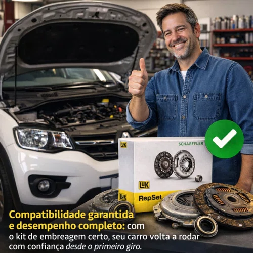 Kit Embreagem Kwid 1.0 12v Plato Disco Rolamento