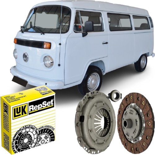 Kit Embreagem Luk Fusca Brasília Kombi Gol Bx Saveiro Bx