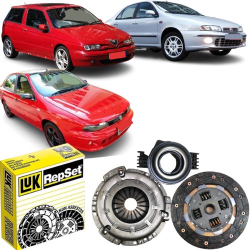 Kit Embreagem Luk Alfa 145 Fiat Brava Fiat Marea 1.8 16v