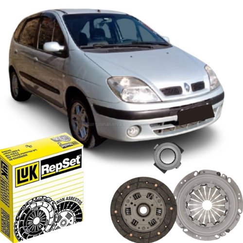 Kit Embreagem Luk Clio Megane Sandeiro Logan Symbol Scénic