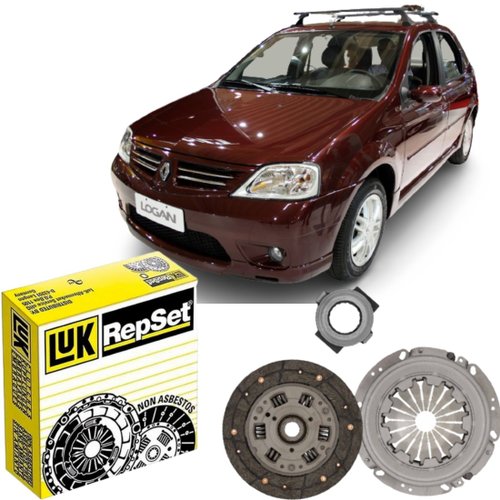 Kit Embreagem Luk Clio Megane Sandeiro Logan Symbol Scénic