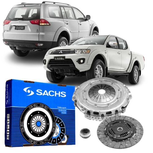 Kit Embreagem Sachs Mitsubishi L200 Triton Pajero Dakar 3.2