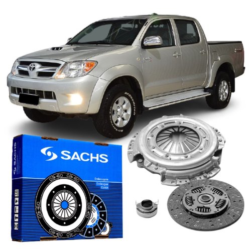 Kit Embreagem Sachs Toyota Hilux 2.5 3.0 D4d 2005 A 2015