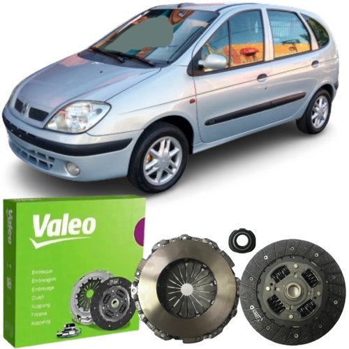 Kit Embreagem Valeo Scenic Megane 1.6 16v 2000 A 2008