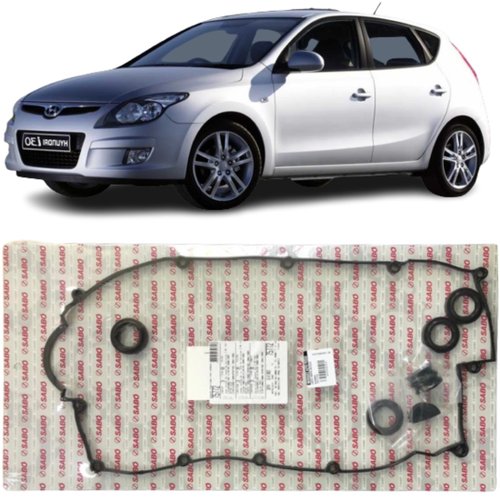Kit Junta Tampa Válvulas Sabó Kia E Hyundai 2.0 16v Gasolina
