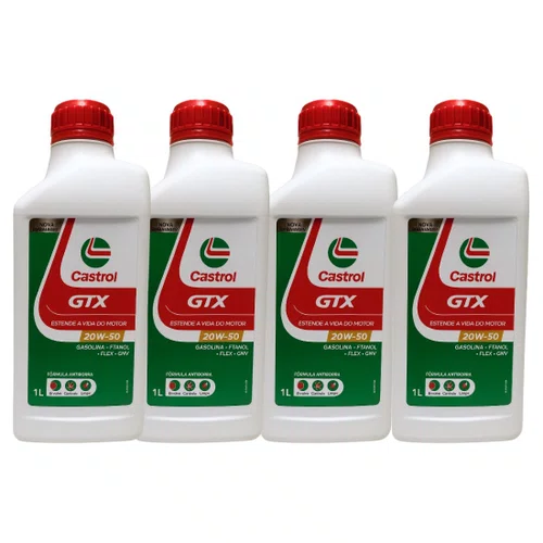 Kit Óleo 20w50 Gtx E Aditivo De Motor Hydro Stobel Additiv