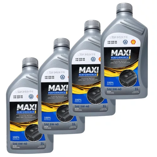 Kit Óleo Vw Original 5w40 Sintético E Oil Additive Liquimoly