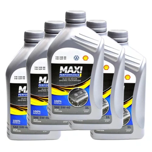 Kit Óleo Vw Original 5w40 Sintético E Oil Additive Liquimoly