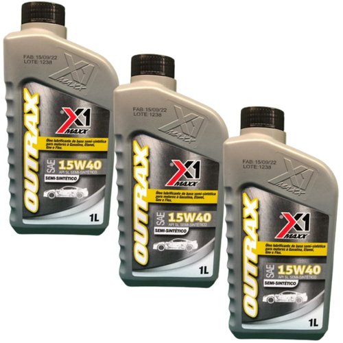 KIT óleo X1 15w40 KIT óleo X1 15w40