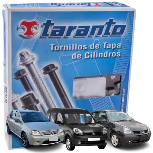 Kit Parafuso De Cabeçote Clio Kangoo Logan 1.6 8v K7m