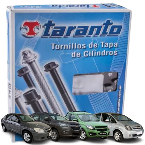 Kit Parafuso Cabeçote Meriva Montana Spin Prisma Corsa Celta