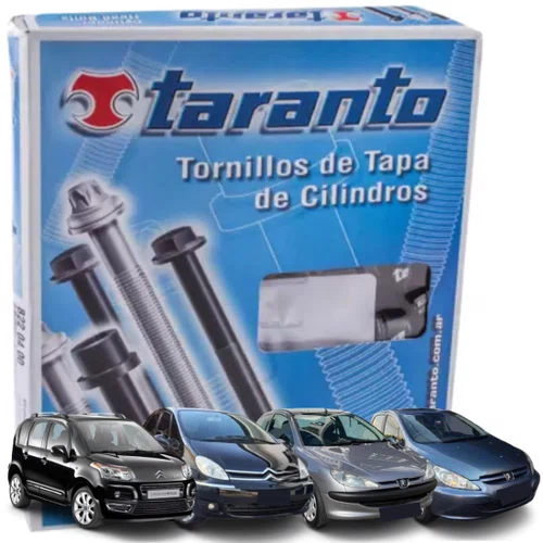 Kit Parafuso Cabeçote Taranto Citroen Peugeot 1.6 16v Tu5jp4