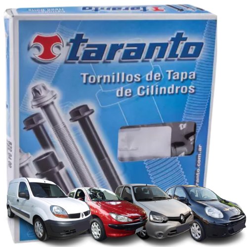 Kit Parafuso De Cabeçote Twingo Sandero Logan 1.0 1.6v