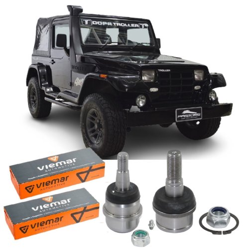 Pivo Inferior E Superior Grand Cherokee Wrangler Troller Rf