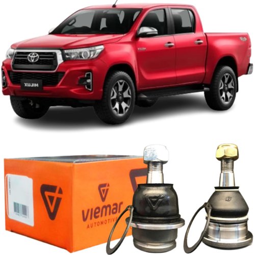 Kit Pivo Superior Inferior Viemar Toyota Hilux E Sw4 2005 a 2022