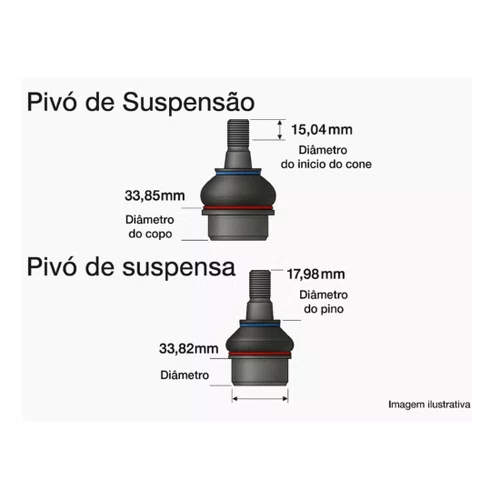 Kit Pivô Suspensão Utv Can Am Maverick X3 Xrs Xrc Defender