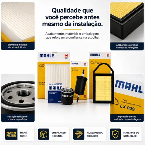 Kit Revisão 4 Filtros Etios 1.3 1.5 16v 2012 A 2016 Original