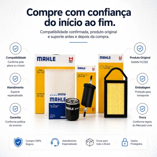 Kit Revisão 4 Filtros Etios 1.3 1.5 16v 2012 A 2016 Original