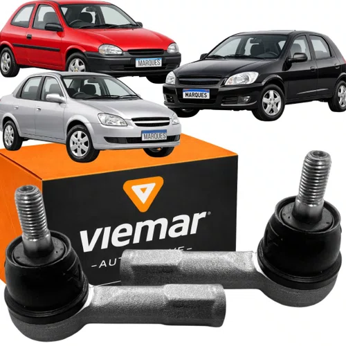 Kit Terminal Direção Viemar Chevrolet Corsa Celta Prisma