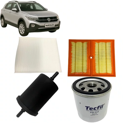 Kit Troca Filtros Para Volkswagen Tera 1.0 Tsi 2025 2026