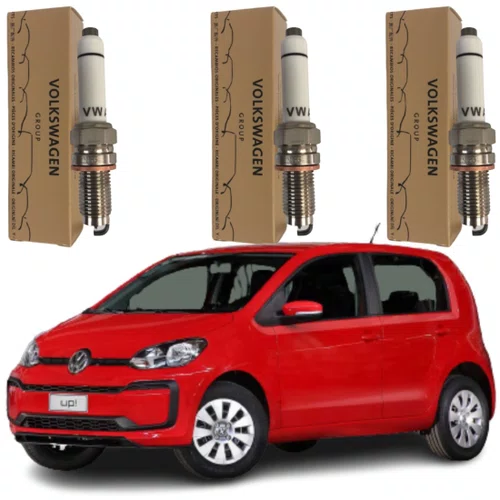 KIT VELA IGIÇÃO VW ORIGINAL UP TSI 1.0 12V