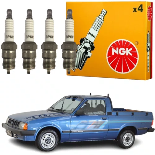 KIT VELA IGNIÇÃO CHEVETTE/CHEVY/MARAJO 1.0/1.4/1.6 GAS/GNV