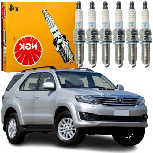 KIT VELA IGNIÇÃO TOYOTA HILUX 4.0 V6 08/2008...09/2010