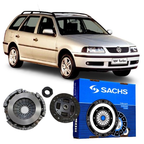 Kit Embreagem Sachs Gol Parati Motor At 1.0 8v 16v G2 G3 G4