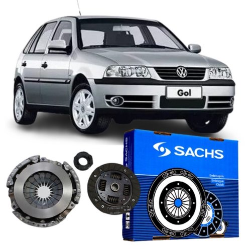 Kit Embreagem Sachs Gol Parati Motor At 1.0 8v 16v G2 G3 G4