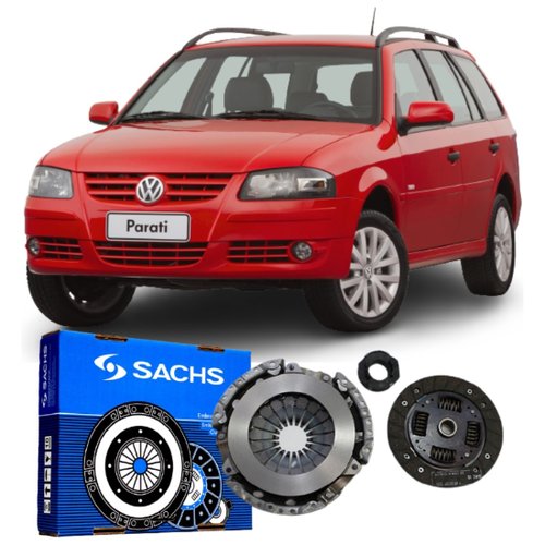 Kit Embreagem Sachs Gol Parati Motor At 1.0 8v 16v G2 G3 G4