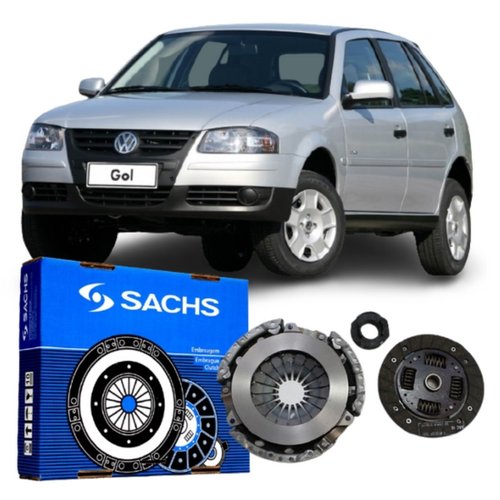 Kit Embreagem Sachs Gol Parati Motor At 1.0 8v 16v G2 G3 G4