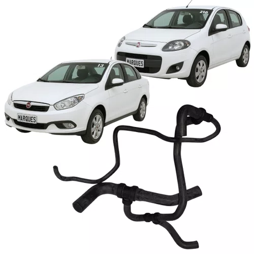 Mangueira Do Radiador Inferior Jahu Para Fiat Palio E Siena