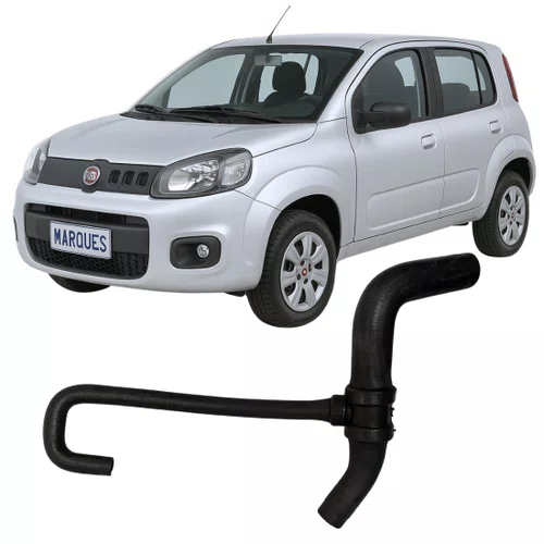 Mangueira Do Radiador Inferior Jahu Para Fiat Uno 1.0 8v 1.3