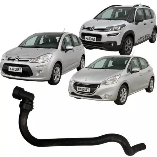 Mangueira Saída Aquecedor Jahu Para Citroen C3 Peugeot 208