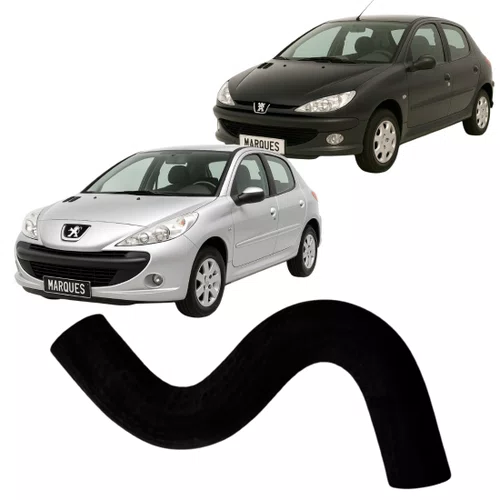 Mangueira Superior Do Radiador Jahu Para Peugeot 206 E 207