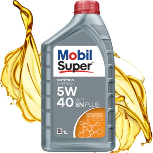 Óleo Sintético 5w40 Api Sn Plus Mobil Super