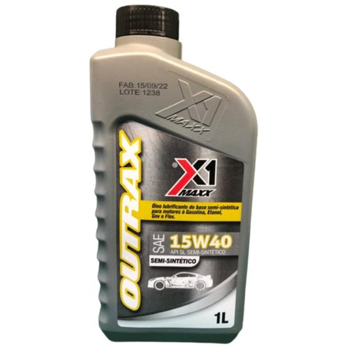 Óleo Para Motor Sae 15w40 Semi Sintético X1 Maxx