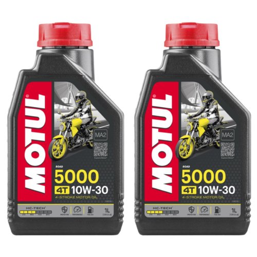 Óleo Motul 5000 10w30 4 Tempos Moto Semissintético 1 Litro