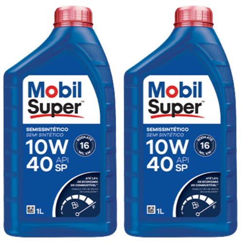 Óleo Motor Mobil Super 10w-40 Semissintético Api Sp