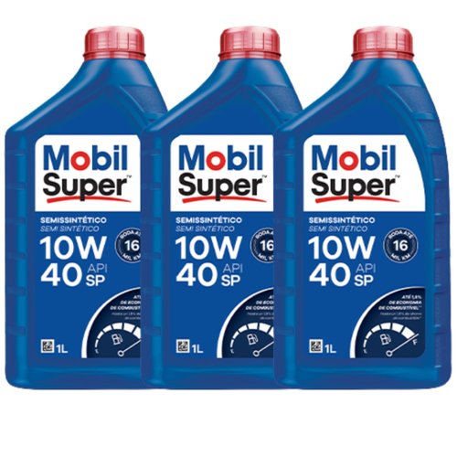 Óleo Motor Mobil Super 10w-40 Semissintético Api Sp