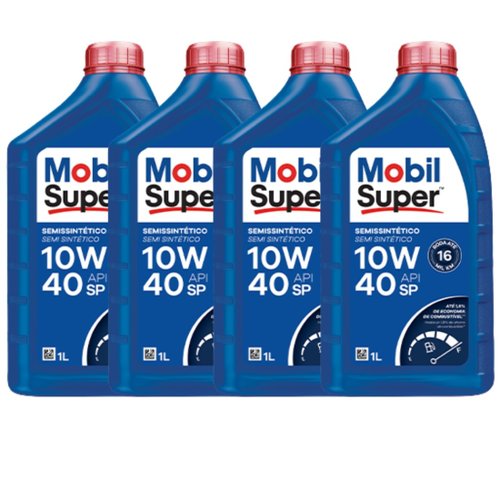 Óleo Motor Mobil Super 10w-40 Semissintético Api Sp