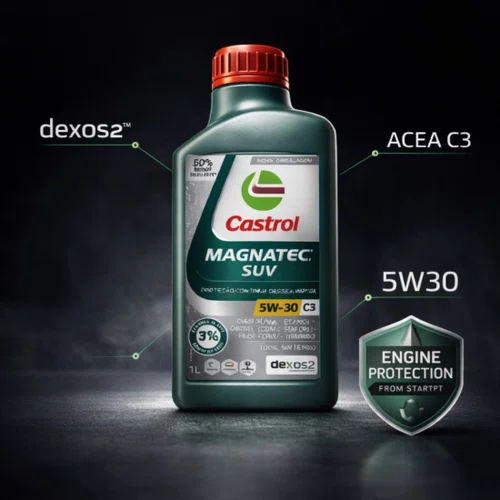 OLEO MOTOR 5W30 SINTETICO SUV ACEA C3 GASOLINA/ DIESEL